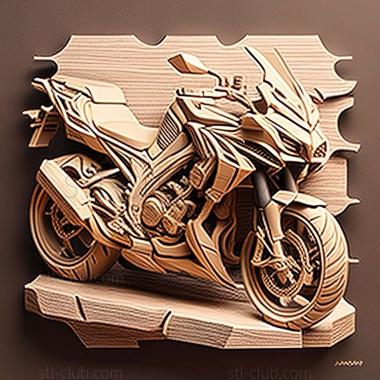 3D мадэль Kawasaki Versys 1000 (STL)